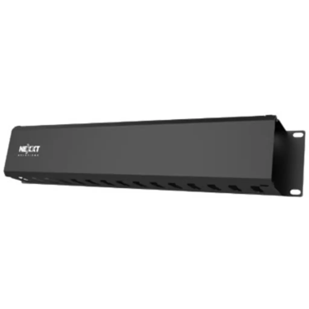 Imagen 4 de Organizador de Cables Nexxt Solutions NPM-DH2UB, Horizontal 2U, 19", Negro