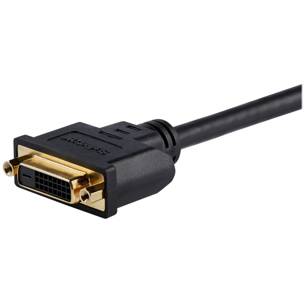 Imagen 5 de Adaptador HDMI Macho a DVI-D Hembra Cable 20 cm Negro