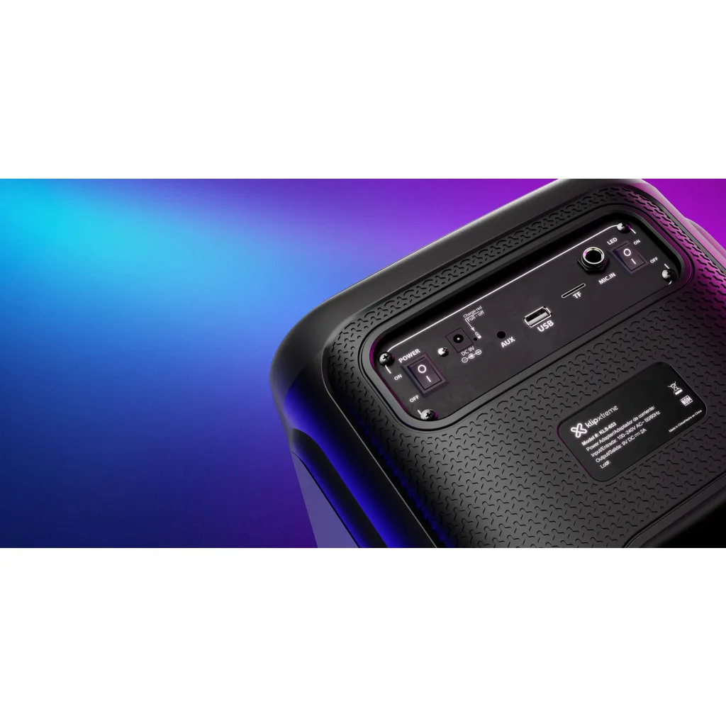 Imagen 9 de Klip Xtreme - Speaker system - Black - tripod with 2 mics