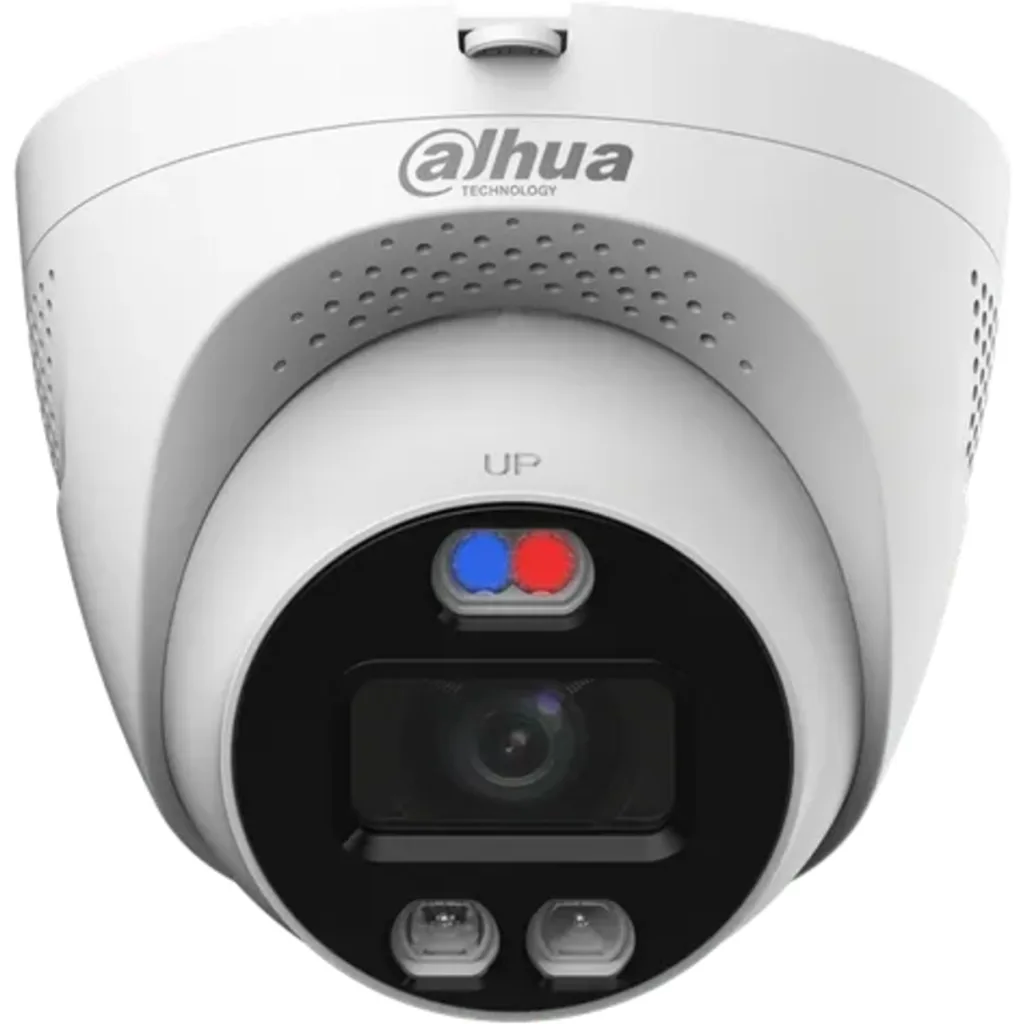 Imagen 1 de DH-HAC-ME1239TQN-A-PV-0280B-S2. Camara HDCVI Eyeball 2MP Active Deterrence dual Iluminacion 40m lent