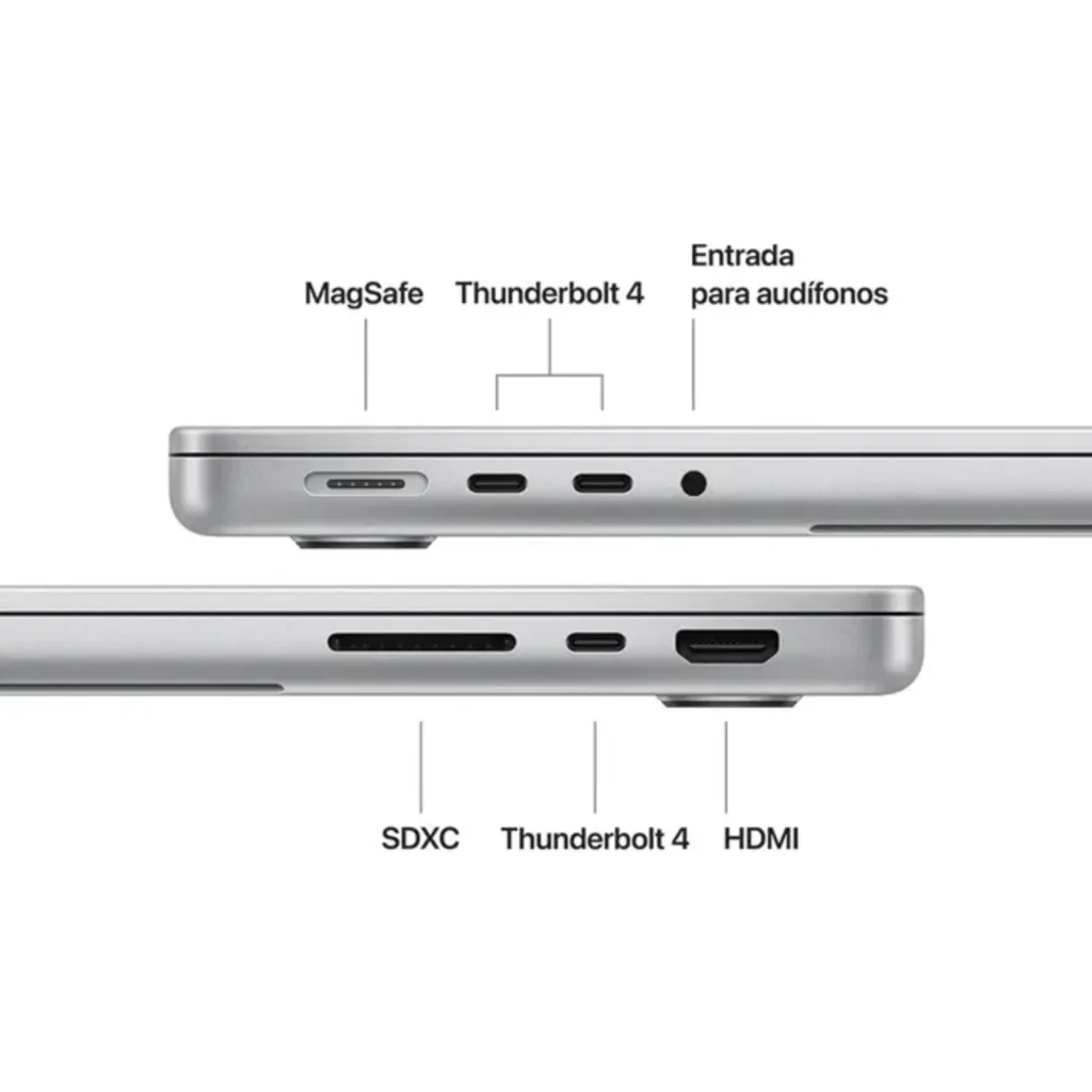 Imagen 2 de MacBook Pro 14/ M5 10C/ GPU 10C/ 16GB RAM/ 1TB plata