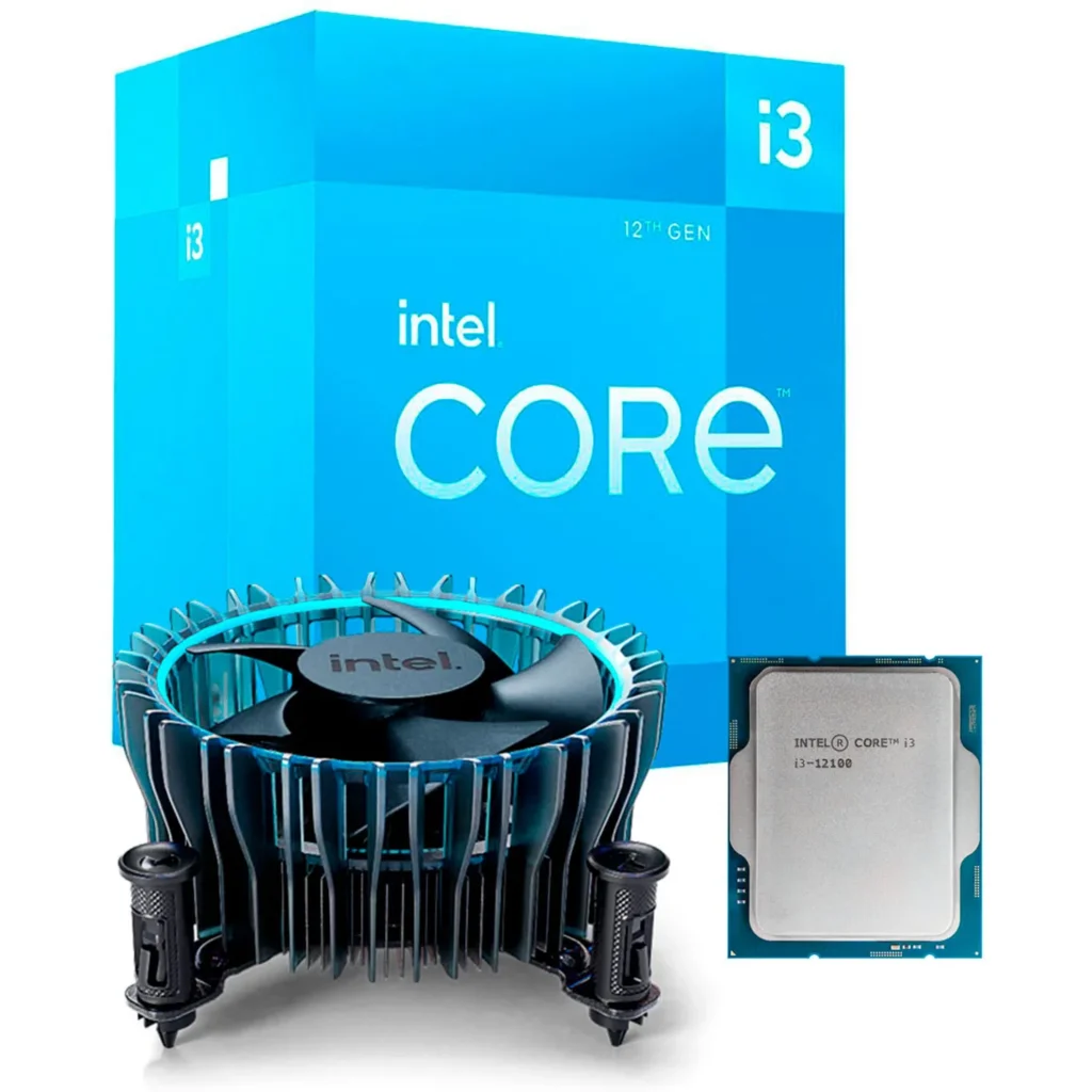 Imagen 1 de CPU Intel® Core I3-12100 3.30-4.40GHz Turbo 12MB 4 Núcleos LGA1700 c/Gráf (Sin caja original, con disipador sin pasta térmica)