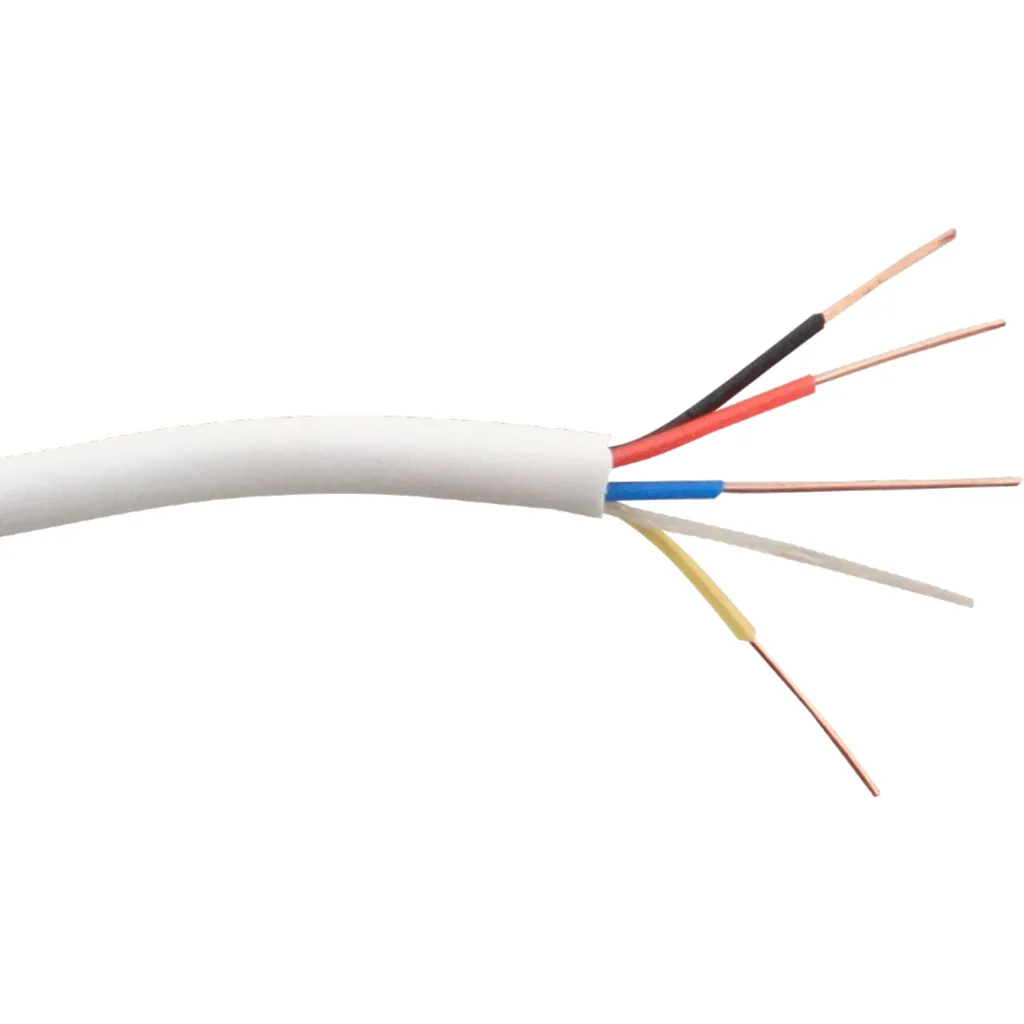 Imagen 1 de 300mt 4C Alambre 24AWG Telefonico 2-Pares Redondo Aleacion CCA 4x0,5mm