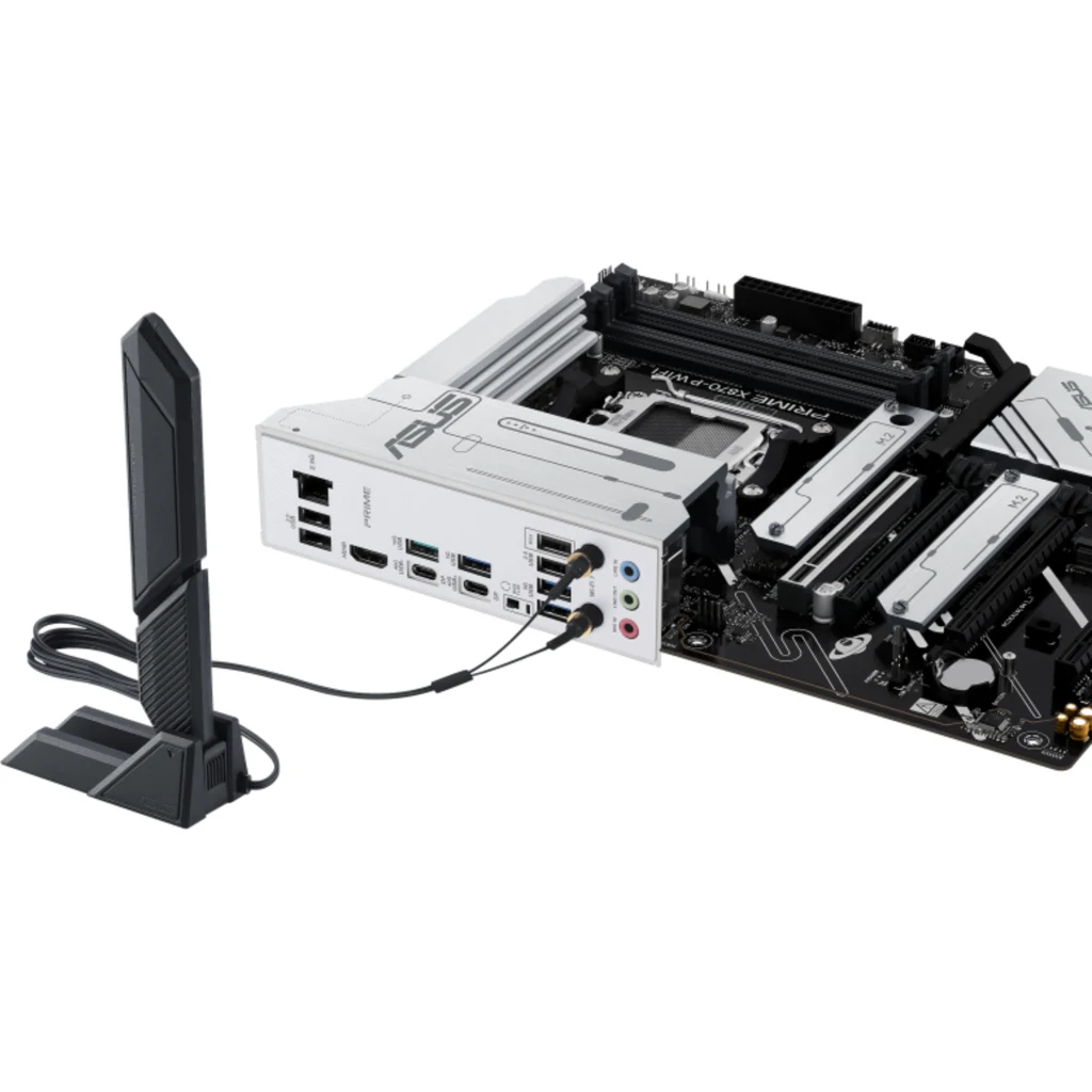 Imagen 7 de Tarjeta Madre Asus PRIME X870-P WIFI AMD AM5 4*DDR5 4*M.2 HDMI USB-C 