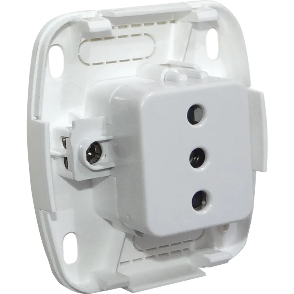 Imagen 2 de KALOP 1-Enchufe Sobrepuesto Blanco con-Tierra Tekna KS39672
