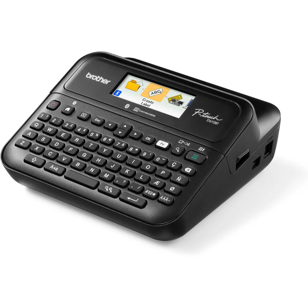 Imagen 6 de Rotuladora Brother PT-D610BTVP 24mm pantalla color conexion USB Bluetooth