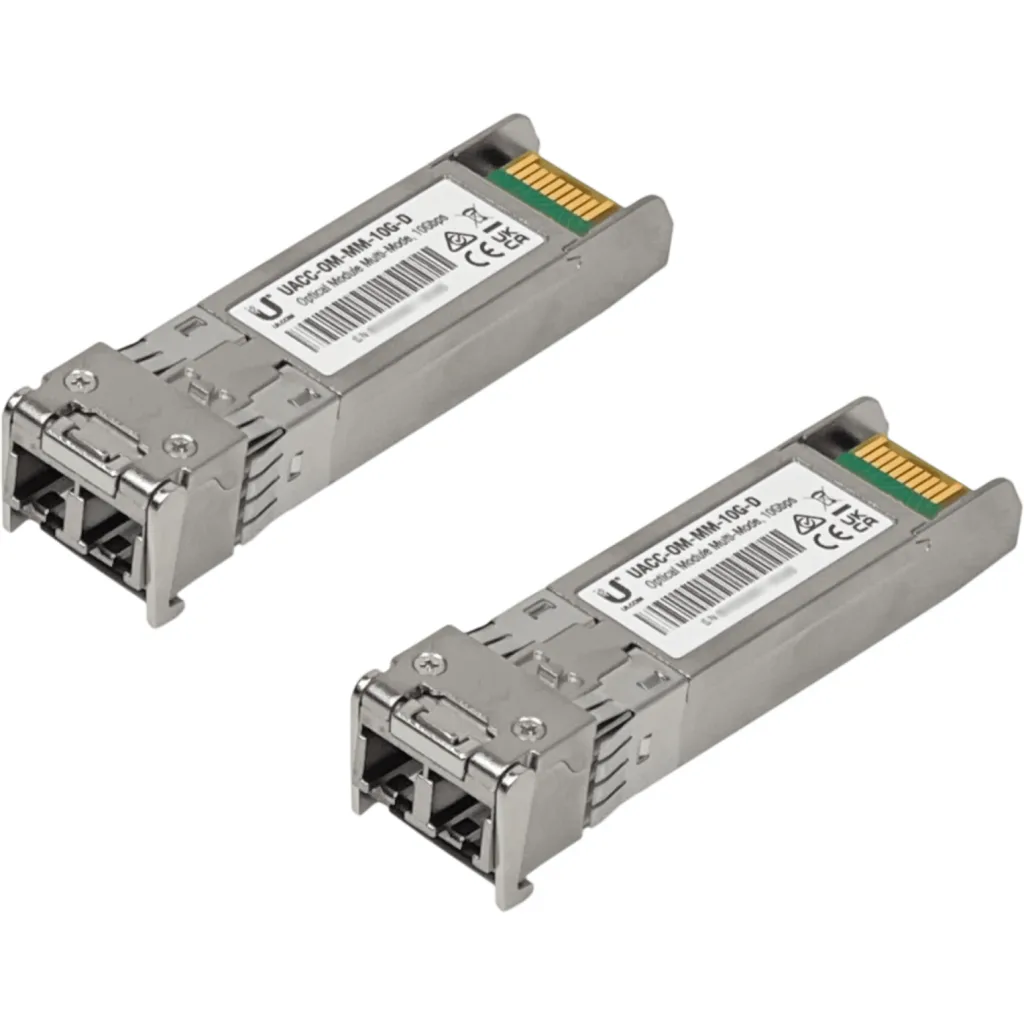 Imagen 3 de UBIQUITI 2-unids SFP+ MM 10Gbps 300mt 850nm MultiModo 2-Fibras-LC DDM