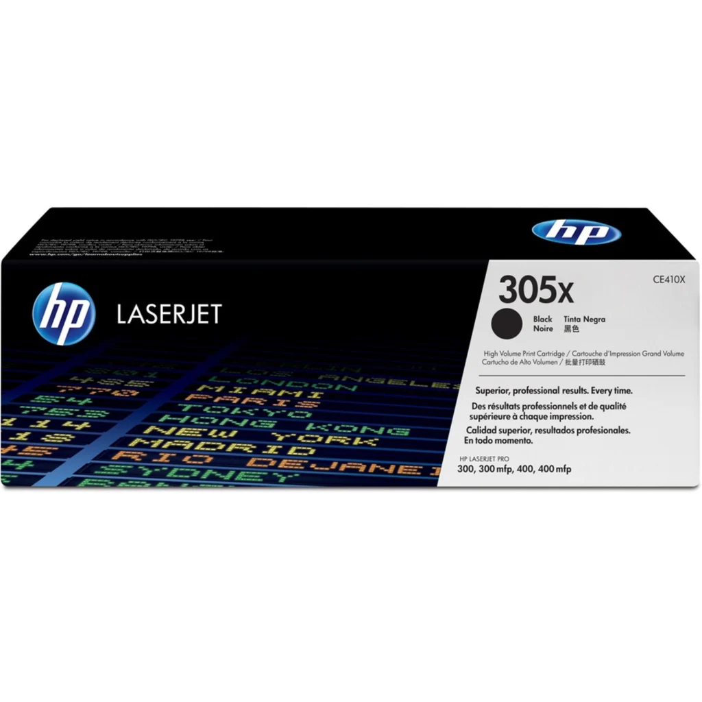 Toner HP 305X Negro para LaserJet Pro M351, M375, M451, M475, 4000 Pag.