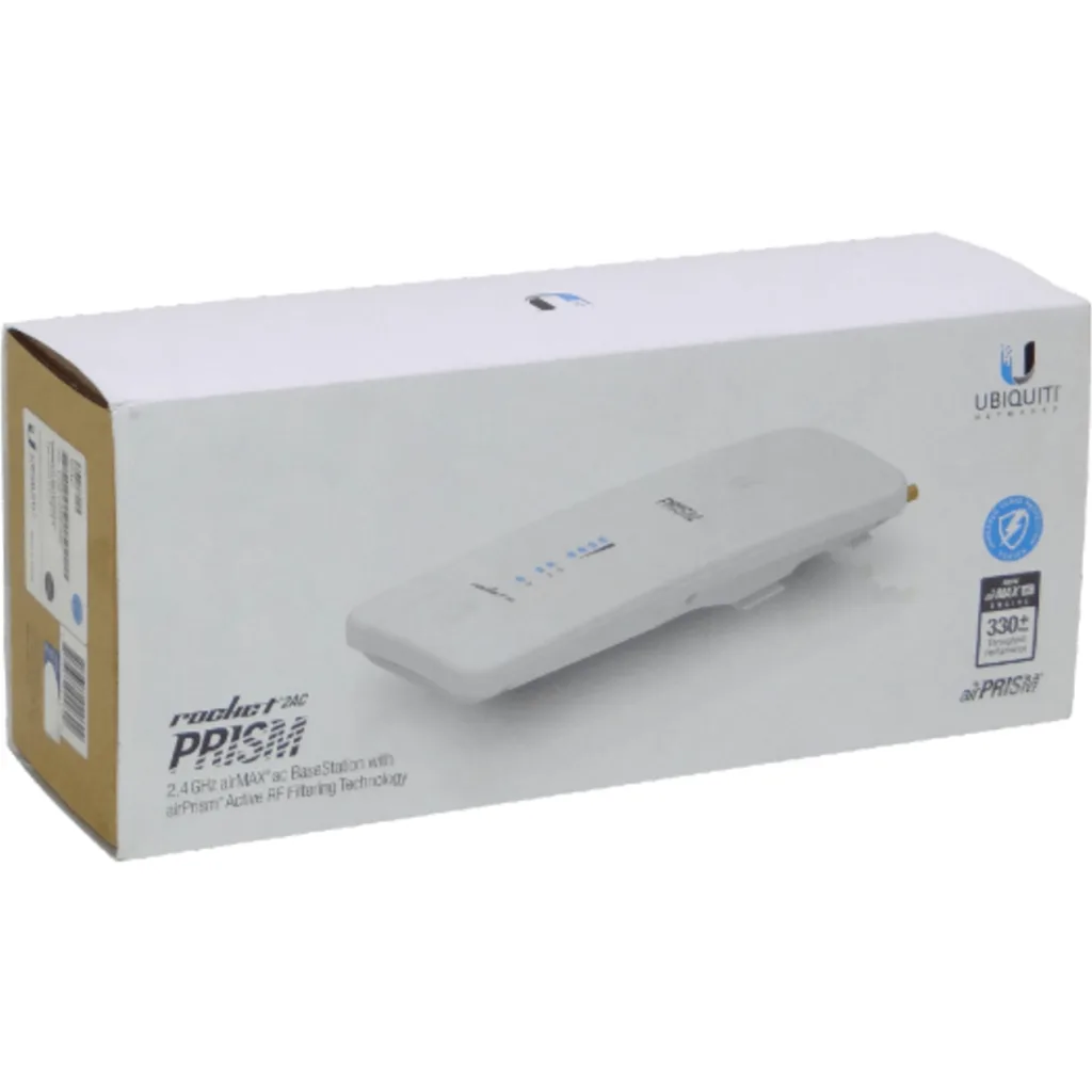 Imagen 5 de Access Point UBIQUITI-R2AC Rocket AC 2.4GHz Airmax Airprism, Interior/Exterior
