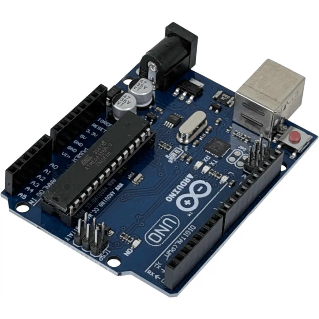 Imagen 4 de ARDUINO Placa 70x53mm Digital/Analoga USB-BH req-Fuente-Plug-5,5x2,1mm