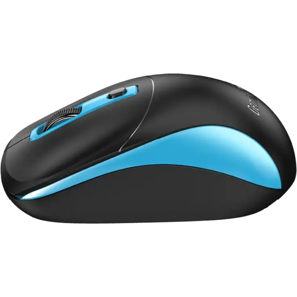 Imagen 3 de GENIUS MOUSE INALAMBRICO 2,4GHZ COPILOT BLUE-NX-7123-BL