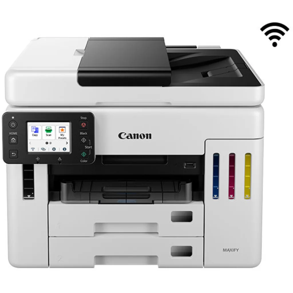 Imagen 1 de Impresora Multifunción Canon MAXIFY GX7110, Tinta color ADF Dúplex WiFi LAN USB