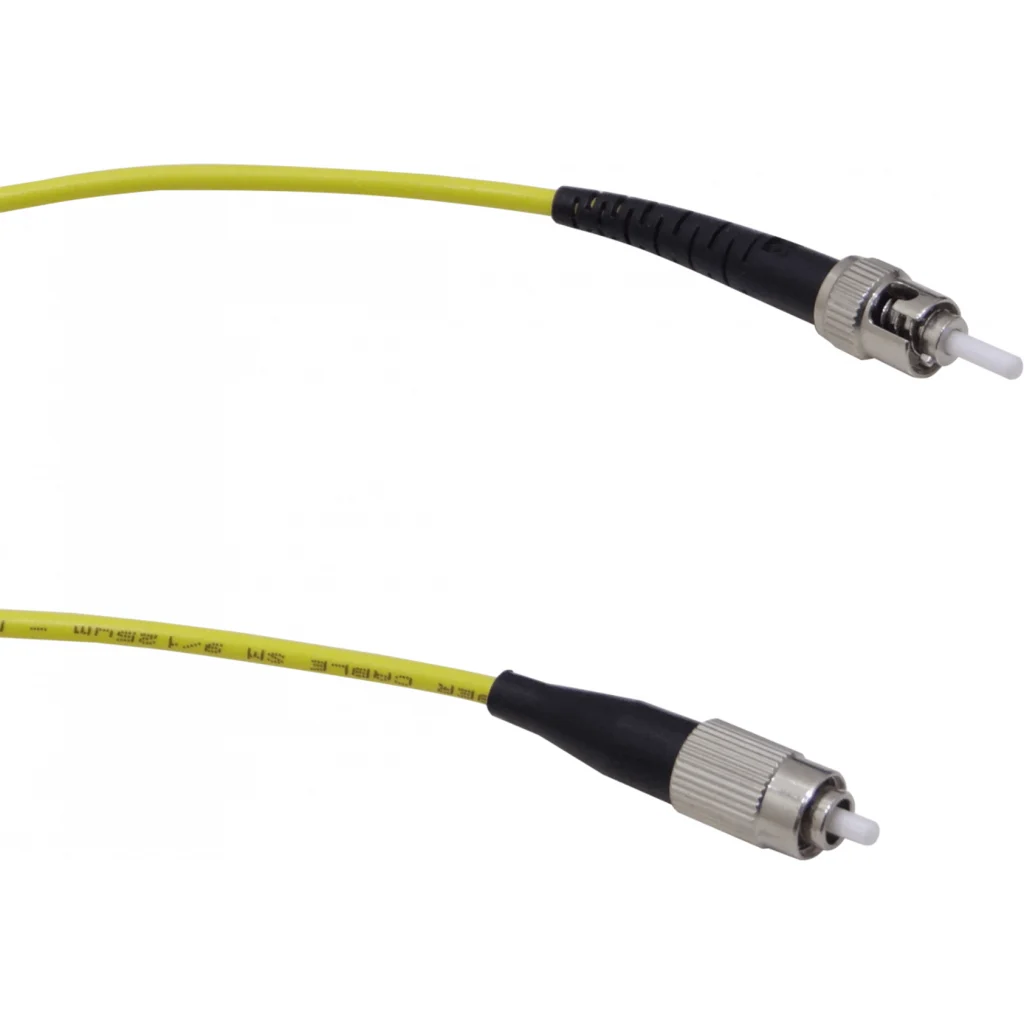 Imagen 1 de 10mt ST-FC MonoModo SM Simplex Jumper Cable Fibra 3.0mm 9/125um LSZH