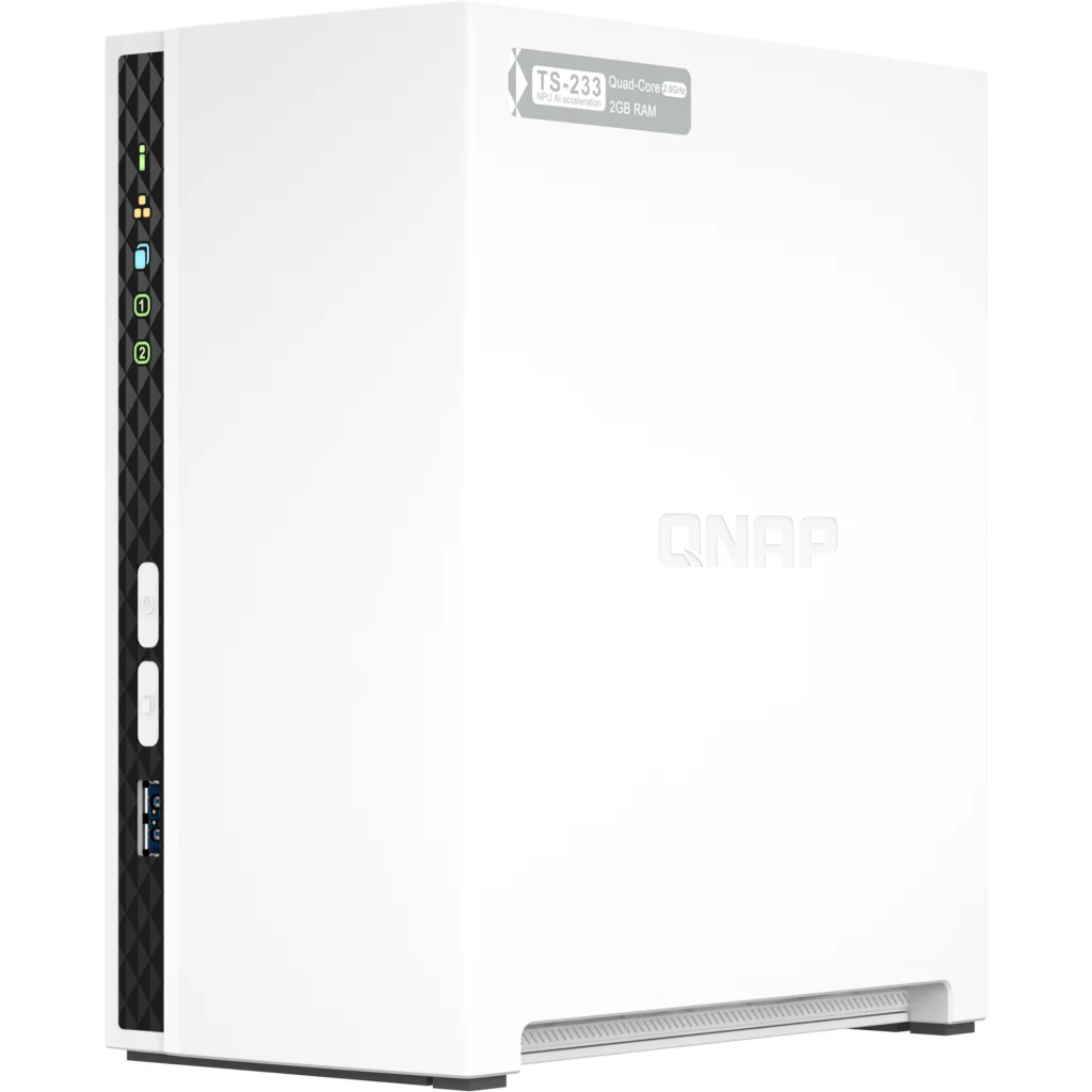 Imagen 6 de Servidor NAS QNAP TS-233 ARM Cortex A55 RAM2GB Admite 2*3.5" SATA Tore