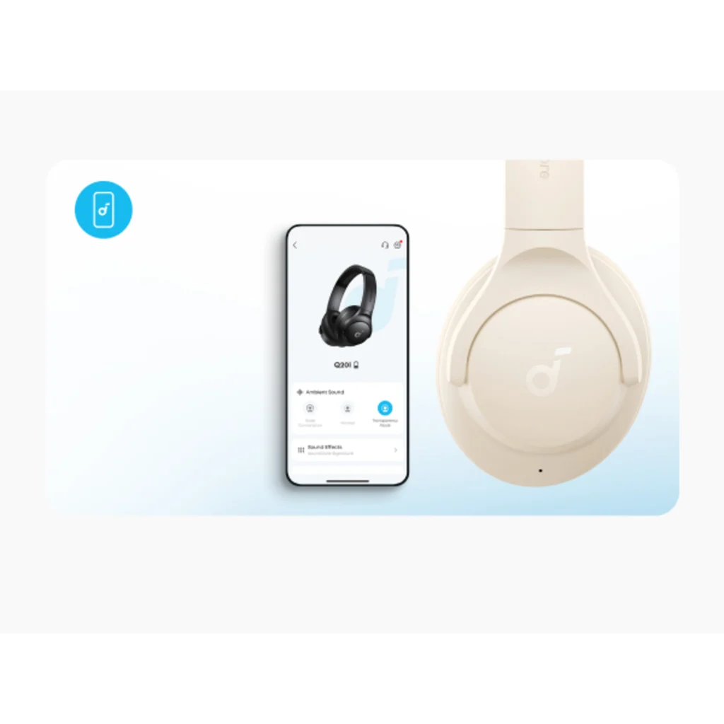 soundcore Audifono BT Q20i Blanca