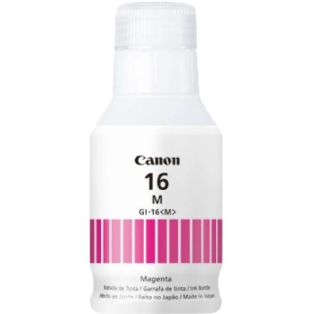 Botella de Tinta Canon GI-16 Magenta compatible PIXMA GX6010/GX7010 132 ml