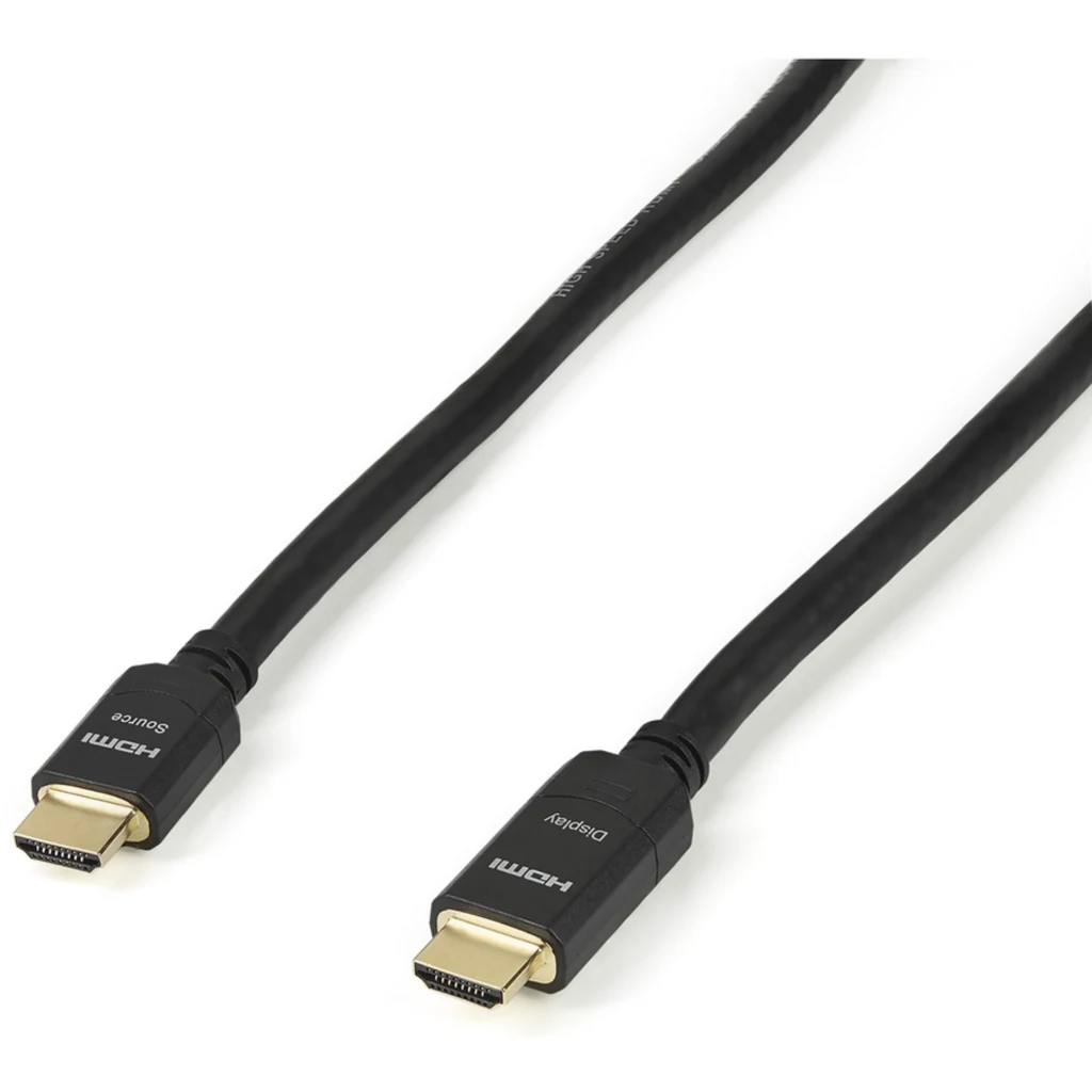 Cable HDMI M/M Alta Velocidad activo 20Mt CL2 28AWG UltraHD 4Kx2K Instalac Pared