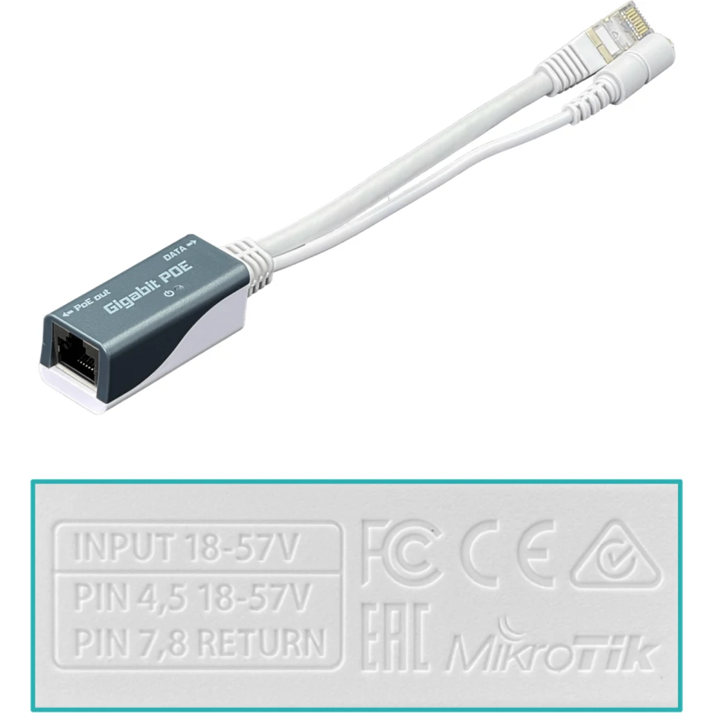Imagen 4 de MIKROTIK 1-1000 CAT6 17dBi 300/50Mbps 1-Sim 25o L3 inc24V LTE/3G 391mm