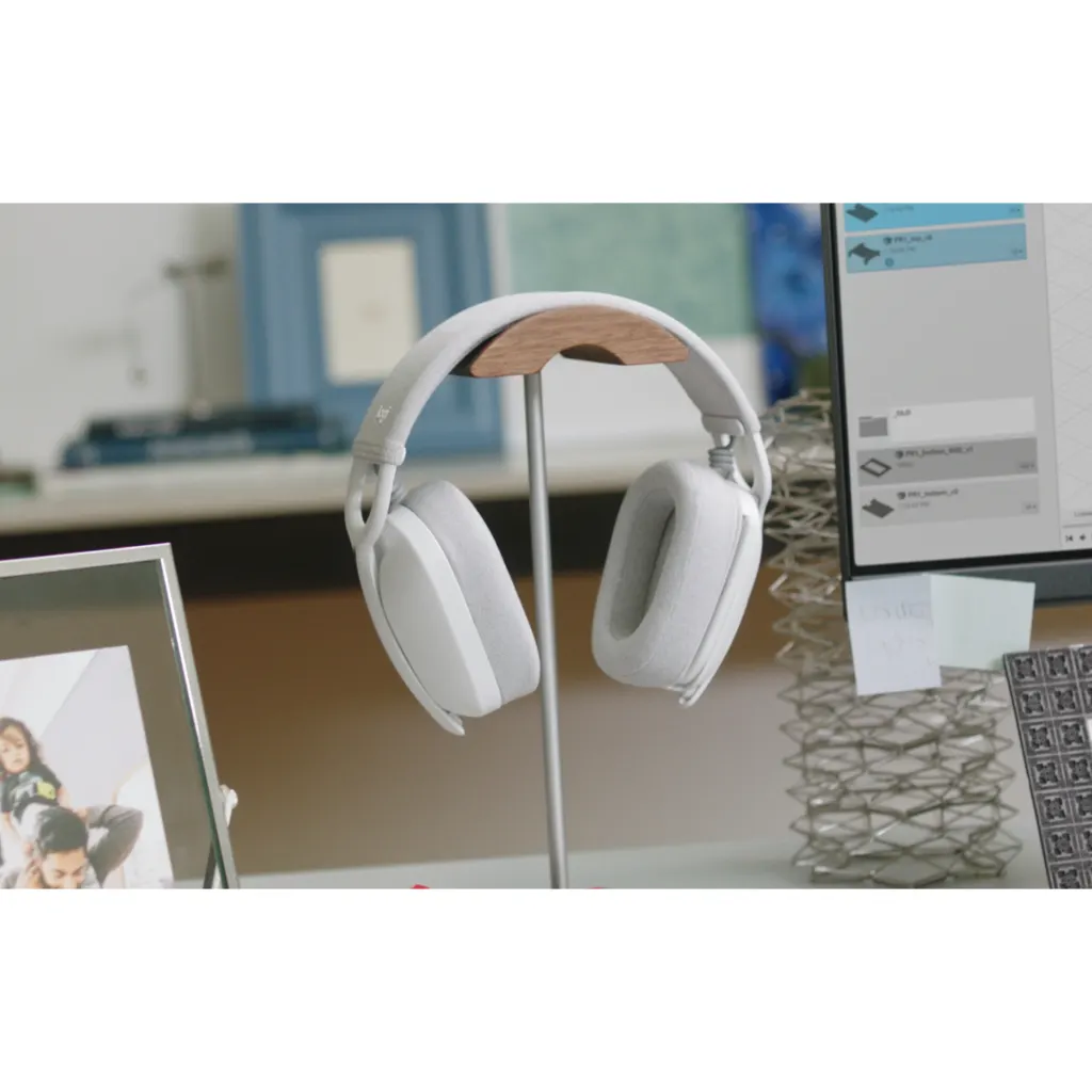 Imagen 4 de Audífonos Inalámbricos Logitech Zone Vibe 100, OverEar Bluetooth Blanco