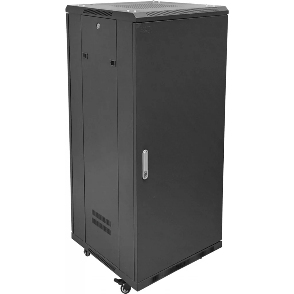 Imagen 1 de Rack Linkmade 27U Fondo 60cm x Ancho 19", Bandeja 30cm PDU