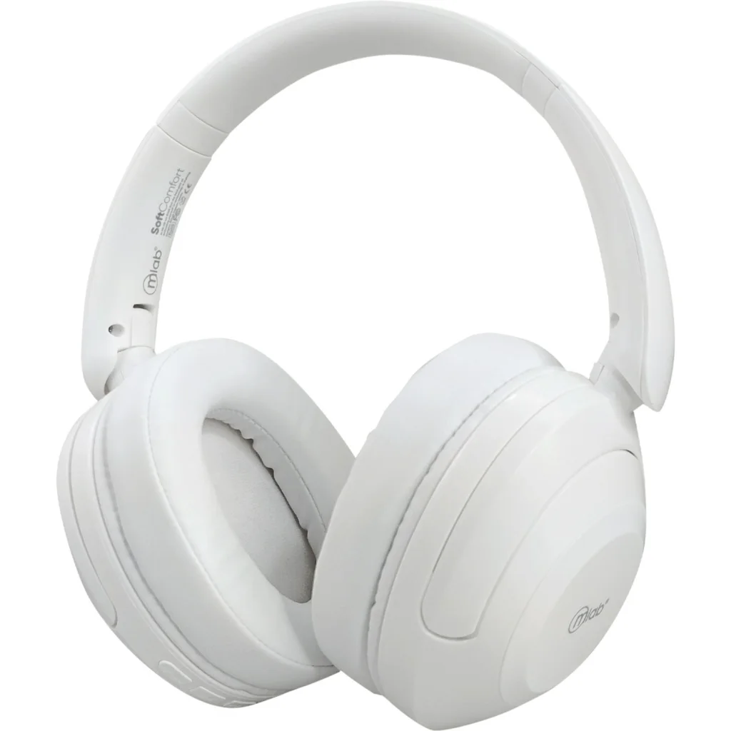 MLAB AUDIFONO BLUETOOTH TYPE C SOFT COMFORT WHITE