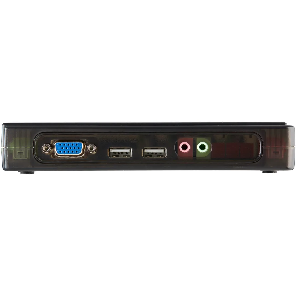 Imagen 2 de Juego de Conmutador Switch KVM 4 Puertos Video VGA USB 2.0 con Cables y Audio