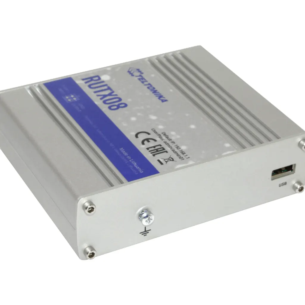Imagen 1 de Teltonika Router industrial Ethernet con VPN y funciones avanzadas de seguridad para redes críticas.