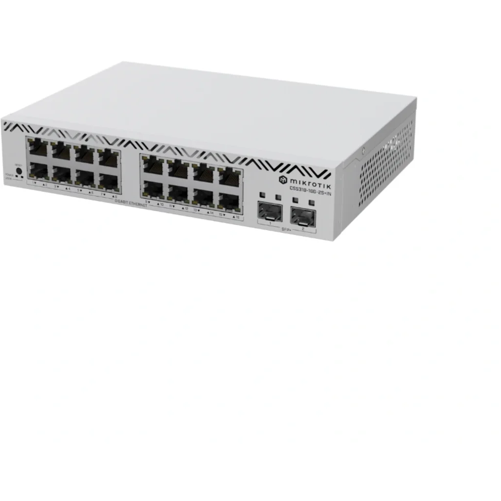 MIKROTIK Cloud Smart Switch 318-16G-2S+IN with SwitchOS