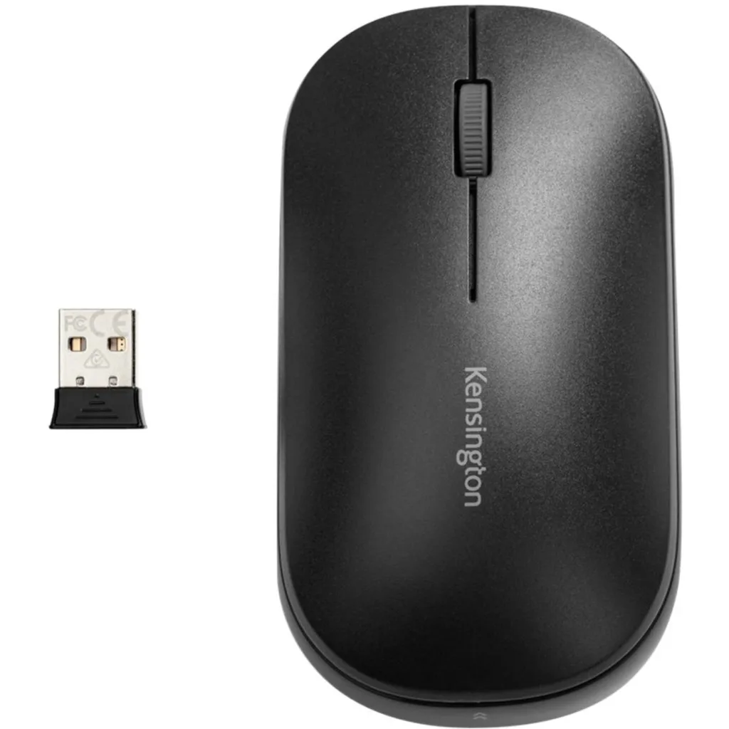 Imagen 15 de Mouse Inalámbrico Kesington SureTrack Óptico 2400dpi BT Dongle USB Negro 