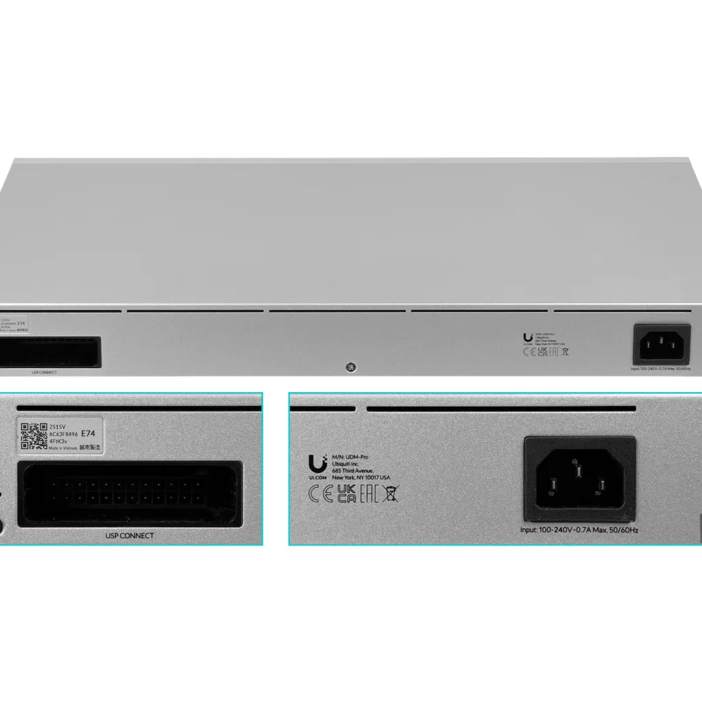 Imagen 3 de UDM Pro Ubiquiti Dispositivo de Red y Puerta de Enlace AIO Wireless Mont en Rack