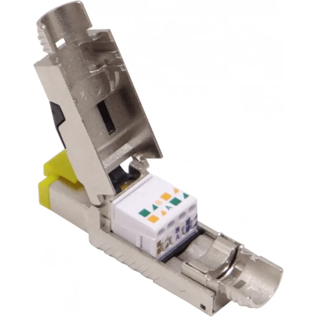 Conector RJ-45 Macho Cat6 a Punchable en terreno IP20 - Linkmade