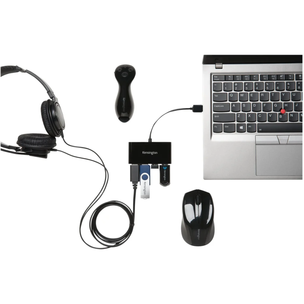 Imagen 1 de HUB Kensington UH4000 USB a 4 Puertos USB 3.0  Transferencia a 5Gb/s 