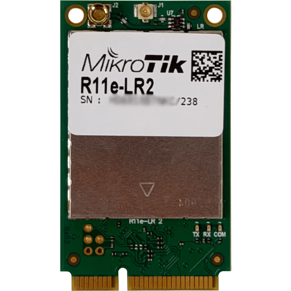 Imagen 2 de MIKROTIK 2,4GHz LoRaWAN LBT 1-u.FL 10dBm miniPCIe 2403-25-50-2479MHz