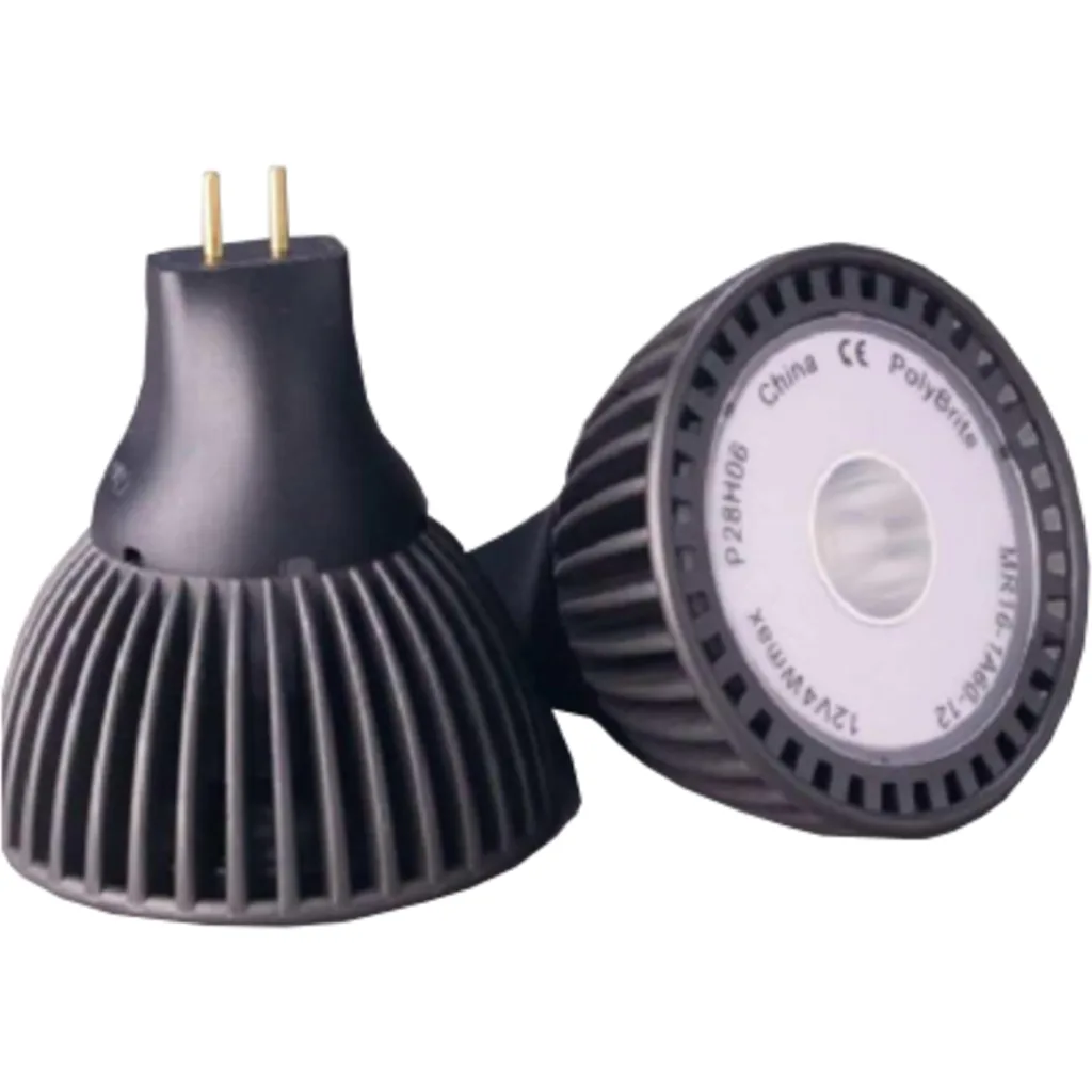 POLYBRITE MR16 Azul 4W 9-15VDC MR16-1B60-12
