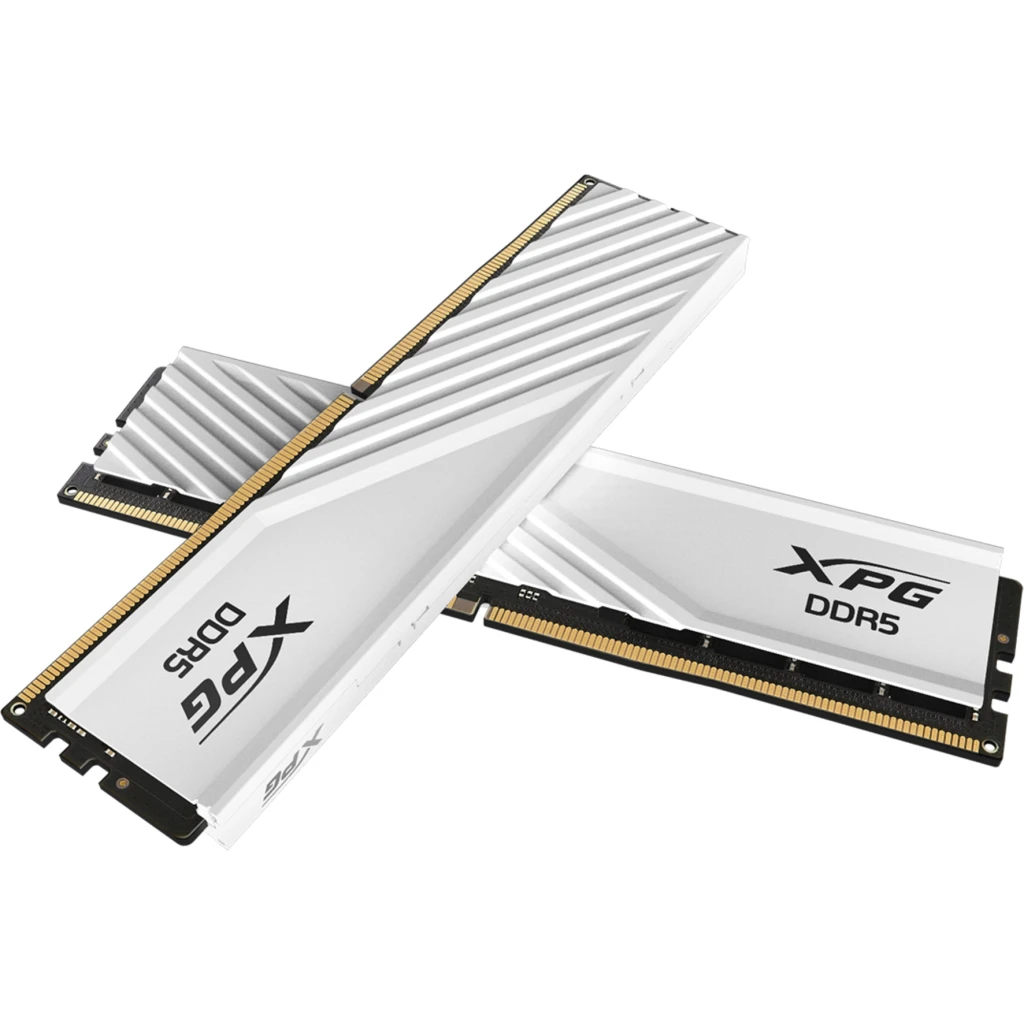 Imagen 1 de Memoria RAM 8GB DDR5 5600MHz DIMM CL46 Non-ECC 1.4V 288p - AData XPG WHITE