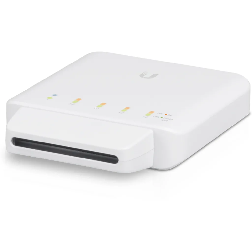 Imagen 4 de Switch Ubiquiti UniFi USW-FLEX, Conmutador,Gesti.4 x 10/100/1000 PoE+1x*10/100/1