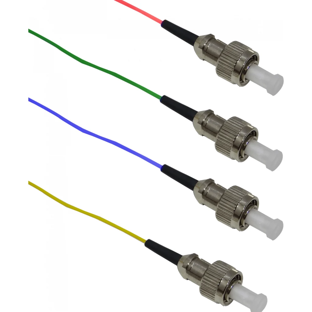 FC/UPC OM3 Multimodo 1,5mt 4-Unidades Pigtail 50/125um 0,9mm 150cm