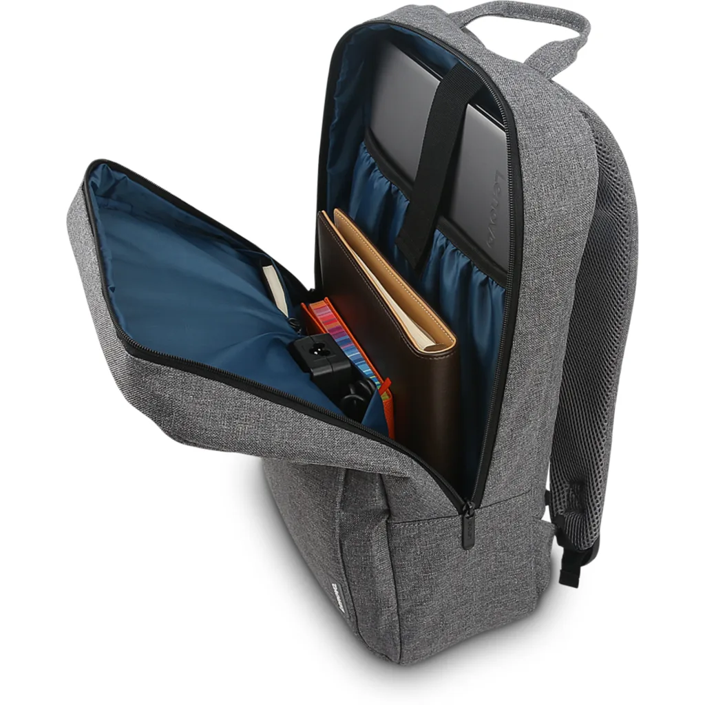 Imagen 4 de Mochila Lenovo casual para equipos portátiles de 39,6 cm (15,6") b210 Color Gris