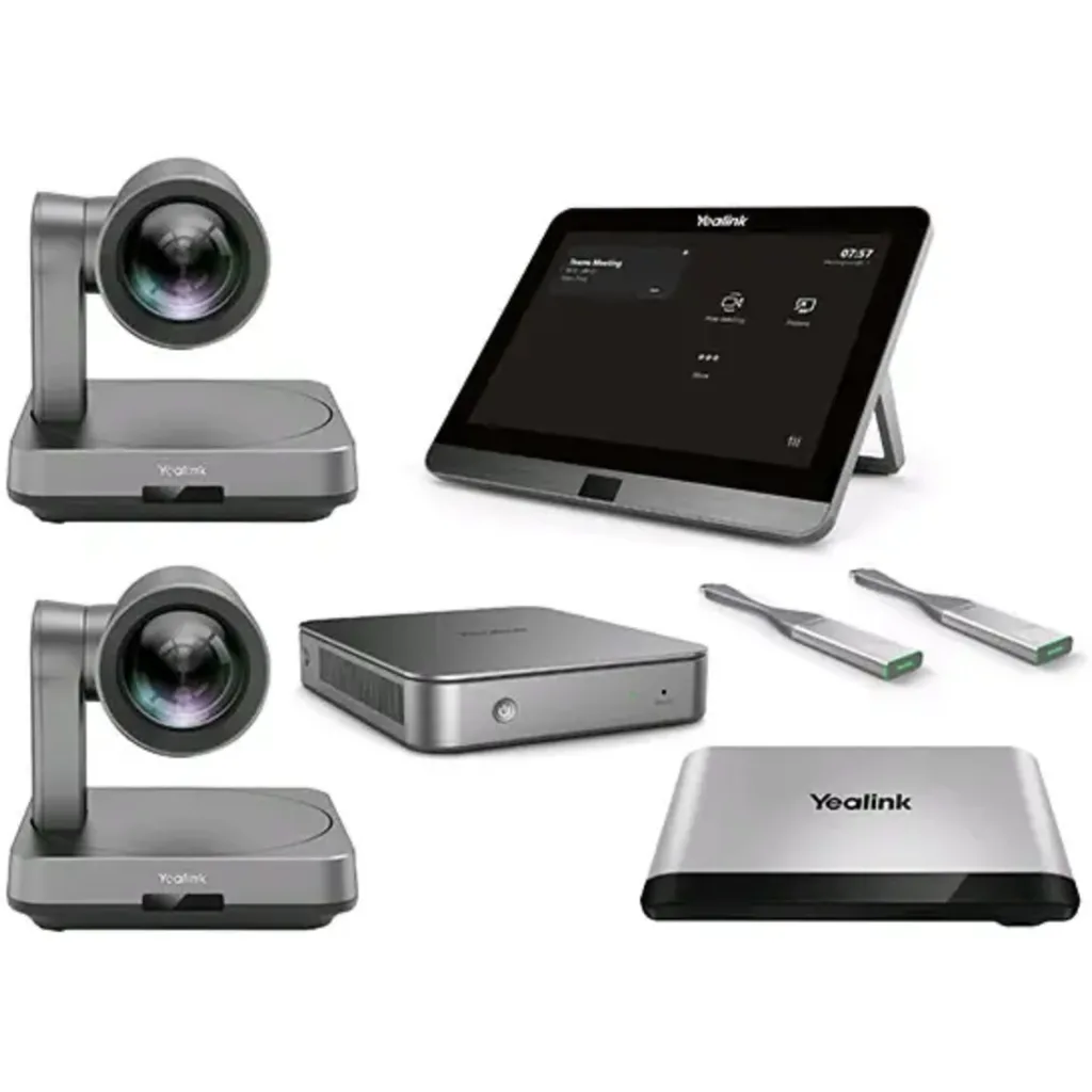 Imagen 0 de Equipo de video conferencia YEALINK para Teams, Salas grandes. Inc 2 UVC84, WPP2