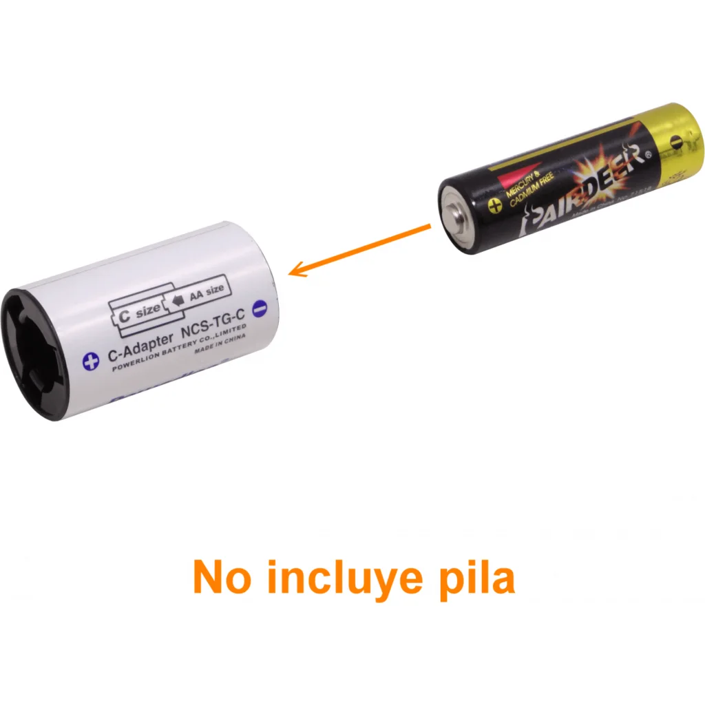 Imagen 4 de POWERLION Convertidor Pila-AA a Pila-C LR14 1,5V