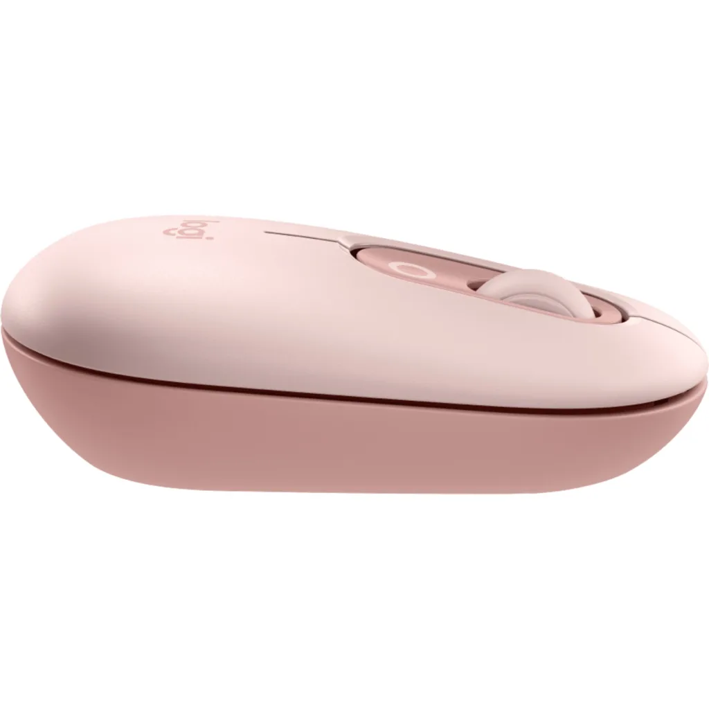 Imagen 4 de Kit Teclado Mouse Logitech Pop Icon Conectividad Inalámbrica BT Rosado/Blanco