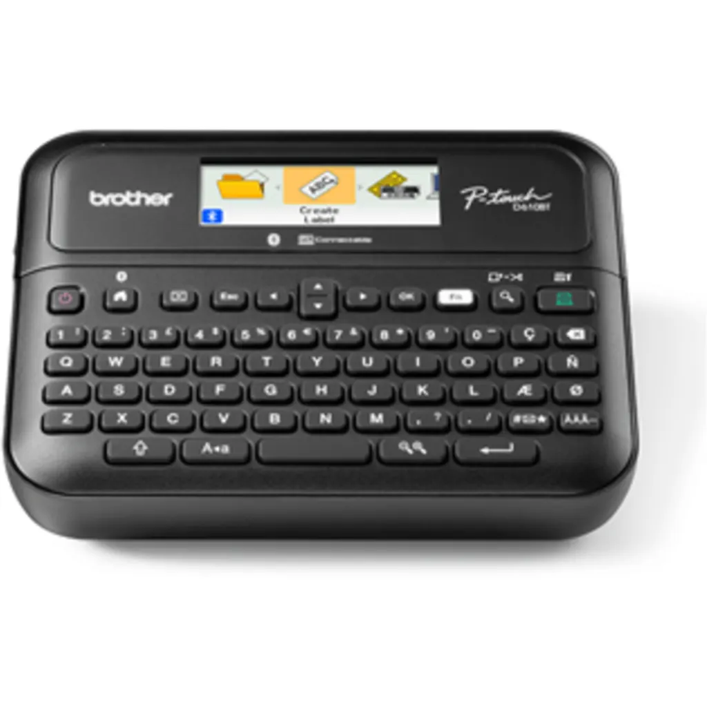 Rotuladora Brother PT-D610BTVP 24mm pantalla color conexion USB Bluetooth