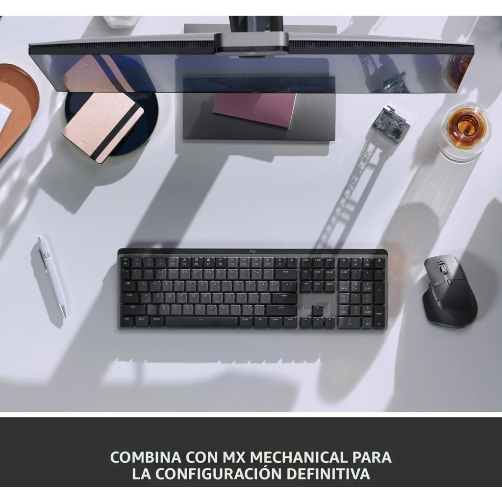 Imagen 8 de Mouse Inalámbrico Logitech MX Master 3s Óptico 8000DPI 7 Botones Bluetooth Negro