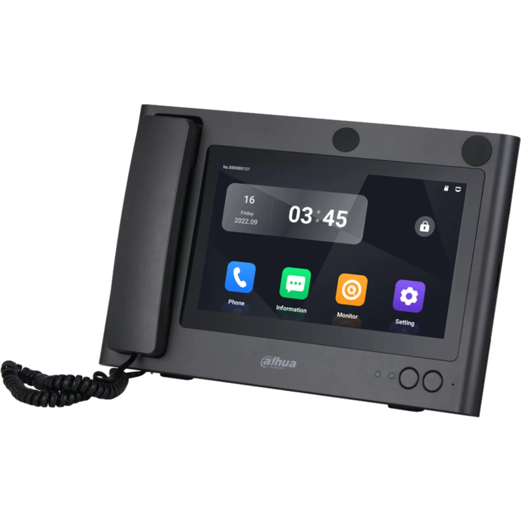 Imagen 3 de DHI-VTS5A40B. Estacion Maestra Dahua para Conserjeria SIP Pantalla 10" Android 11.