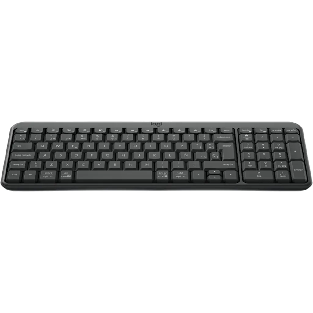 Imagen 2 de Teclado Inalámbrico Logitech K250 Epañol Qwerty Bluetooth Grafito