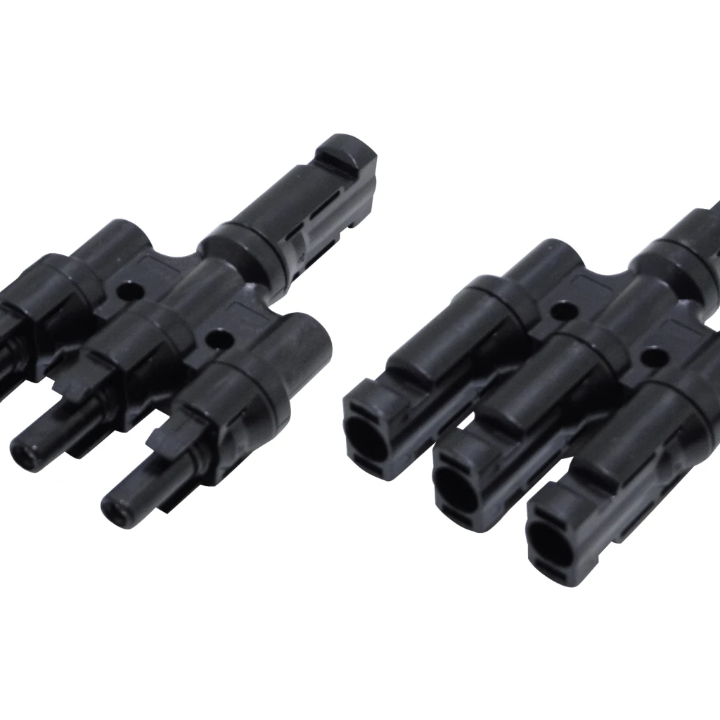 SY-PV Par Conector 3x1 Triple MC4 Paralelo IP67 Multi-Contact p/Solar