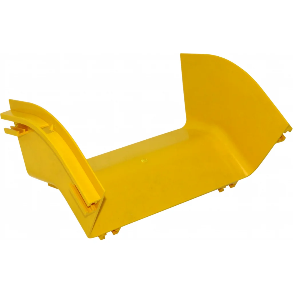 Imagen 1 de 240x100mm Angulo 45o Exterior Amarilla PC+ABS LSZH Macho
