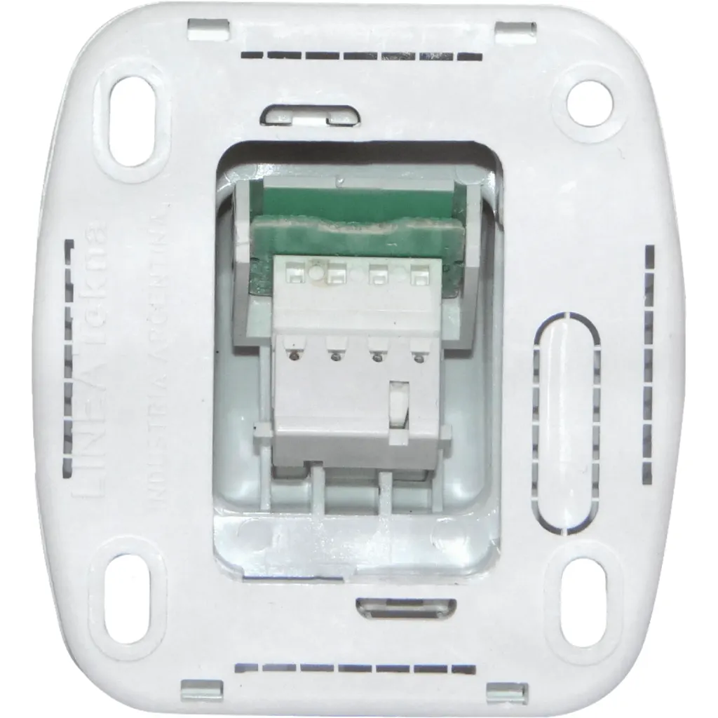 Imagen 4 de KALOP Roseta RJ11/RJ14 6P4C Telefono Sobrepuesta Tekna Blanca KS39656