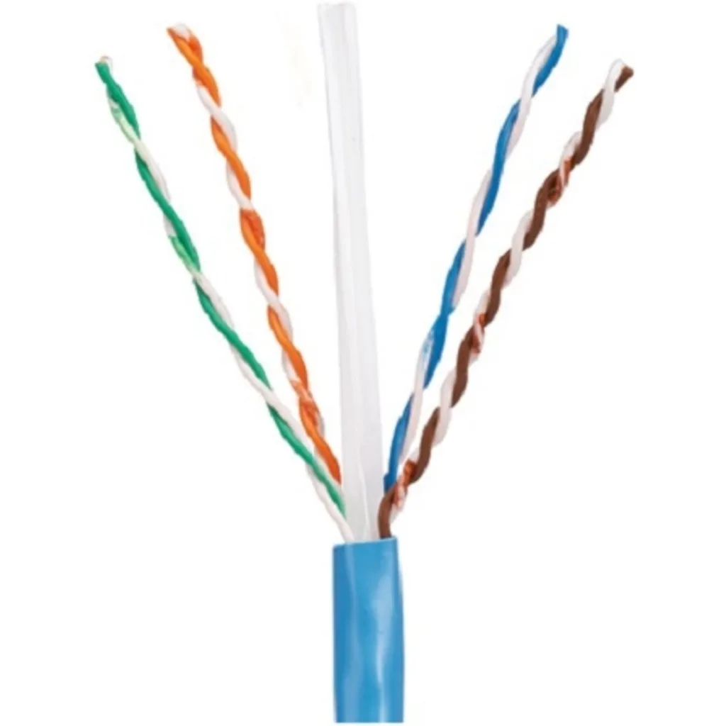 Cable U/UTP LSZH Categoria 6 4 Pares 23 AWG AZUL x Metro