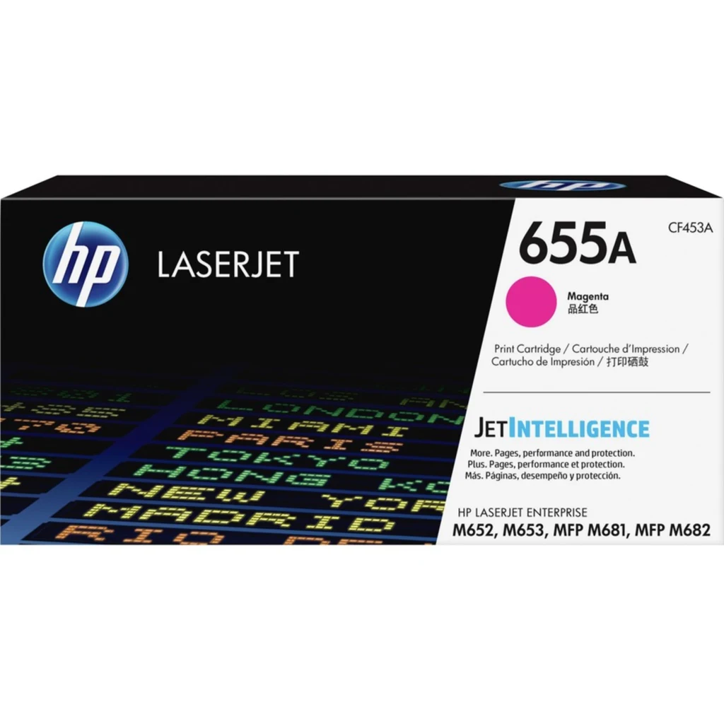 Toner HP 655A Magenta LaserJet Toner Cartridge (CF453A) 10500 Pag.